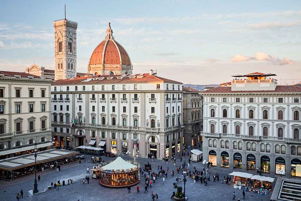 Piazza della repubblica Florencia